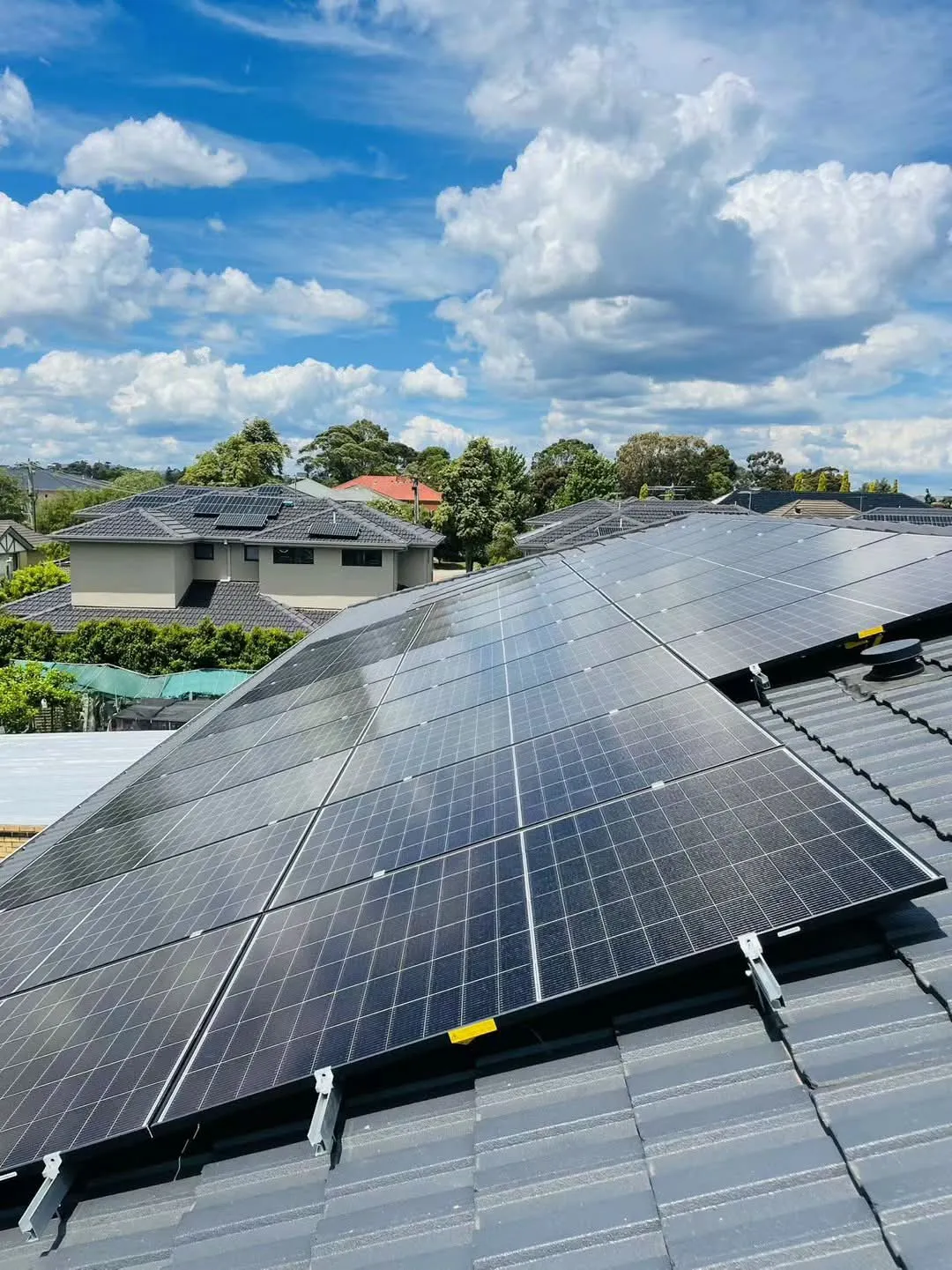 13.2 kW solar installation photo 2